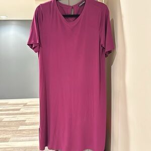 EF cranberry dress